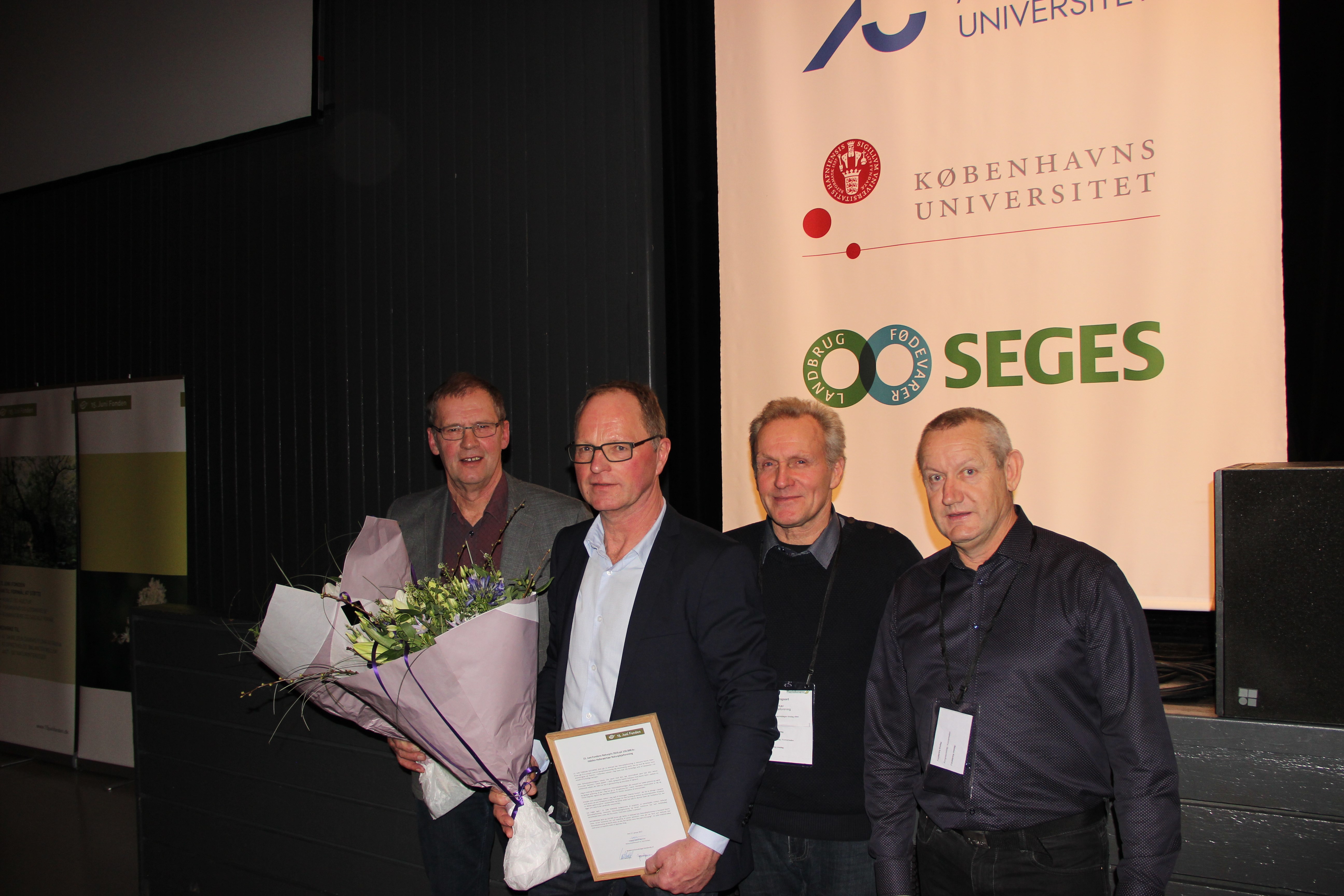 Henning Villadsen, Henrik Holm, Kristian Brogaard og Preben Nielsen